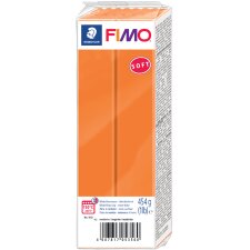 FIMO SOFT Modelliermasse ofenhärtend manderine 454 g
