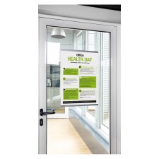 DURABLE Magnetrolle DURAFIX ROLL selbstklebend silber