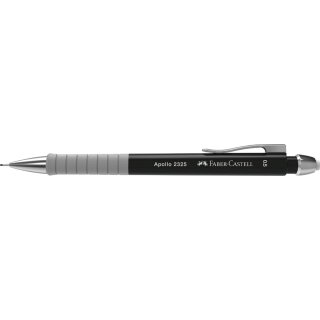 FABER-CASTELL Druckbleistift APOLLO 2327 schwarz 0,7 mm