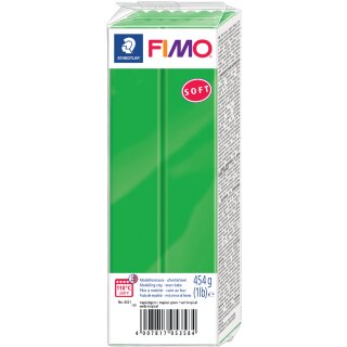 FIMO SOFT Modelliermasse ofenhärtend tropischgrün 454 g