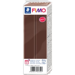FIMO SOFT Modelliermasse ofenhärtend schokolade 454 g