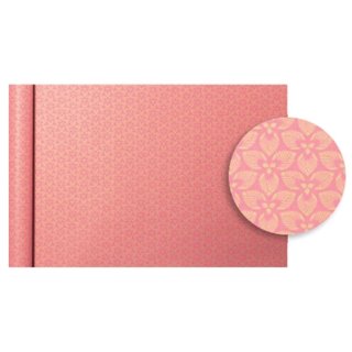 Clairefontaine Geschenkpapier "Tiny Rolls Blumen rosa" (B)350 mm x (L)5,0 m