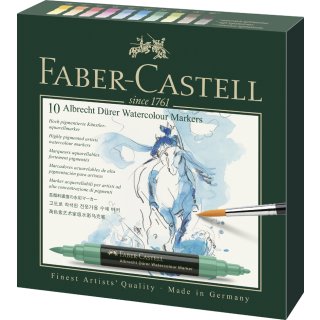 FABER-CASTELL Aquarellmarker Albrecht Dürer 10er Etui