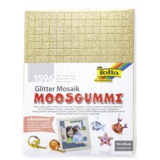 folia Moosgummi-Mosaik "Glitter" selbstklebend...