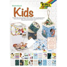 folia Motivblock "Kids" 240 x 340 mm 20 Blatt