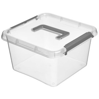 keeeper Aufbewahrungsbox/Clipbox Larissa mit Griff 6 Liter (Abbildung ähnlich)