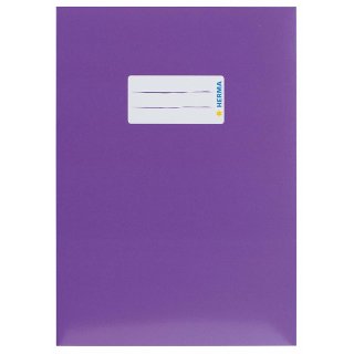 HERMA Heftschoner aus Karton DIN A5 violett