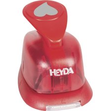 HEYDA Motivstanzer Herz klein Farbe: rot