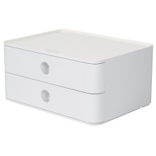 HAN Schubladenbox SMART-BOX ALLISON stapelbar snow white