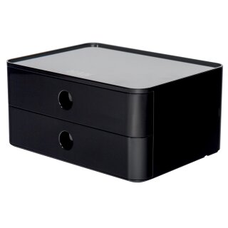 HAN Schubladenbox SMART-BOX ALLISON stapelbar jet black