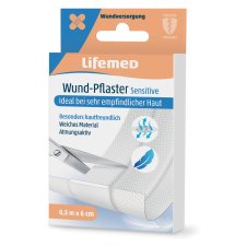 Lifemed Wund-Pflaster "Sensitive" weiß 500 mm x 60 mm