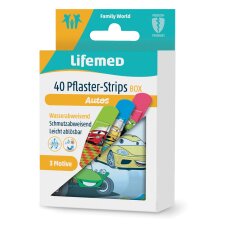 Lifemed Kinder-Pflaster-Strips "Autos" 40er...