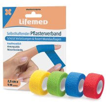 Lifemed Pflasterverband selbsthaftend Maße: 25 mm x...