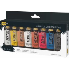 KREUL Acrylfarbe SOLO Goya Acrylic 20 ml 8er-Set