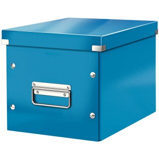 LEITZ Ablagebox Click & Store WOW Cube L blau