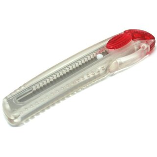 NT Cutter iL 120 P Kunststoff-Gehäuse rot-transparent
