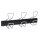 ALBA Wandgarderobe PMPRO3 M 3 Haken grau/schwarz