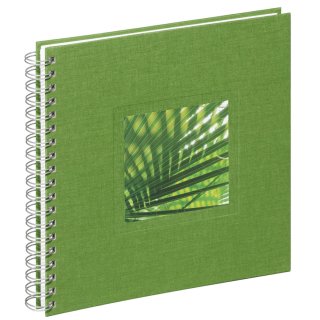 PAGNA Foto-Spiralalbum "Nature Palm" Maße: (B)255 x (H)250 mm 50 Seiten grün