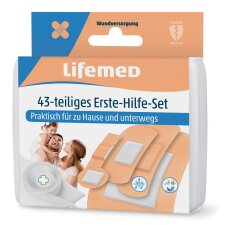 Lifemed Erste-Hilfe-Pflaster-Set 43-teilig