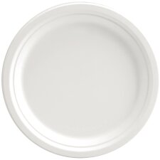 NATURE Star Zuckerrohr-Teller rund 260 mm 50 Stück
