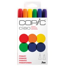 COPIC Marker ciao 6er Set "Primary"