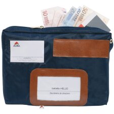 ALBA Banktasche "POPLAT" aus Nylon rot