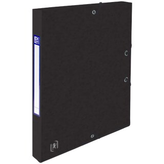 Oxford Sammelbox Top File+ 25 mm DIN A4 schwarz