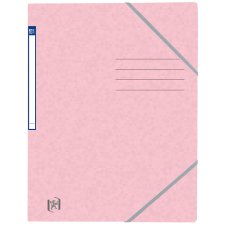 Oxford Eckspannermappe Top File+ DIN A4 pastell rosa