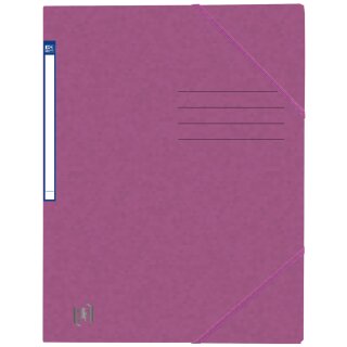 Oxford Eckspannermappe Top File+ DIN A4 violett