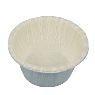 PAPSTAR Muffinförmchen aus Papier 50 mm weiß 20 Stück