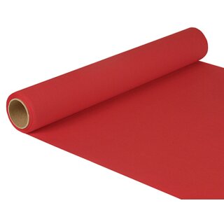 PAPSTAR Tischläufer "ROYAL Collection" (B)400 mm x (L)5 m rot