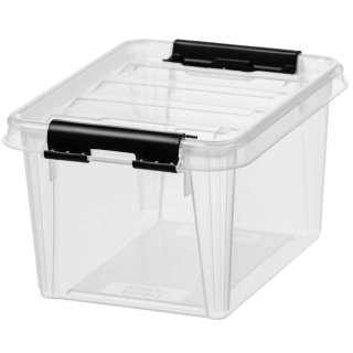 SmartStore Aufbewahrungsbox CLASSIC 1,5 1,5 Liter transparent /schwarz