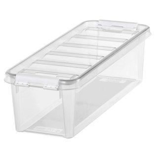 SmartStore Aufbewahrungsbox CLASSIC 4 3,5 Liter transparent / weiß
