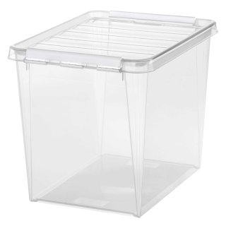 SmartStore Aufbewahrungsbox CLASSIC 16 25 Liter transparent / weiß