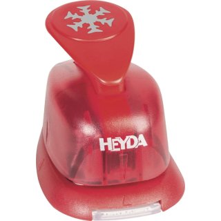 HEYDA Motivstanzer Stern klein Farbe: rot