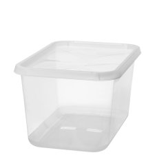 smartstore Aufbewahrungsbox BASIC L 44 Liter transparent