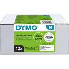 DYMO LabelWriter-Adress-Etiketten 89 x 36 mm weiß