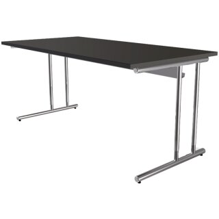 kerkmann Schreibtisch ARTLINE (B)1.600 mm anthrazit Speditionsversand