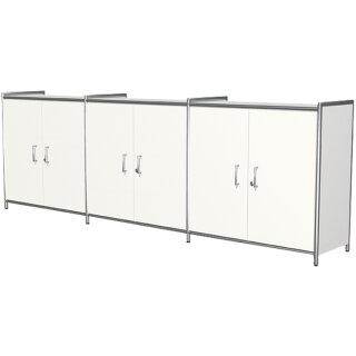 kerkmann Sideboard ARTLINE 2 Ordnerhöhen 2 Türen weiß Speditionsversand