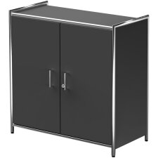 kerkmann Sideboard ARTLINE 2 Ordnerhöhen 2 Türen weiß Speditionsversand