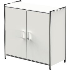 kerkmann Sideboard ARTLINE 2 Ordnerhöhen 2 Türen weiß Speditionsversand