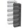 kerkmann Regal ARTLINE 2 Böden (B)410 mm anthrazit Speditionsversand