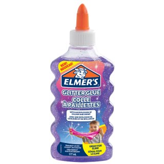 ELMERS Glitzerkleber "Glitter Glue" violett 177 ml
