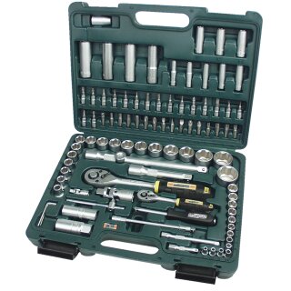 BRÜDER MANNESMANN Steckschlüssel-Satz 1/4" + 1/2" 94-teilig