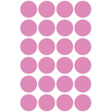 AVERY Zweckform Markierungspunkte Durchmesser: 18 mm rosa...