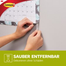 3M Command Klebestreifen Poster Strips Größe: S weiß 12 Stück