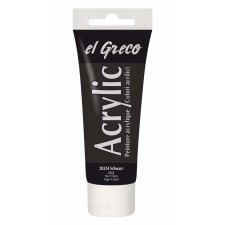 KREUL Acrylfarbe el Greco schwarz 75 ml Tube