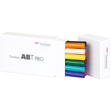 Tombow Marker ABT PRO alkoholbasiert 12er Set Basic Colors