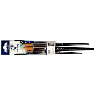 ROYAL TALENS van Gogh Aquarellpinsel-Set 191 Größe 10/18/24 3er Set