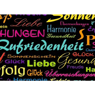 SUSY CARD Geschenkpapier "Wishes" (B)700 mm x (L)2 m auf Rolle